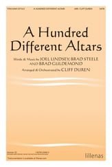 A Hundred Different Altars SATB choral sheet music cover